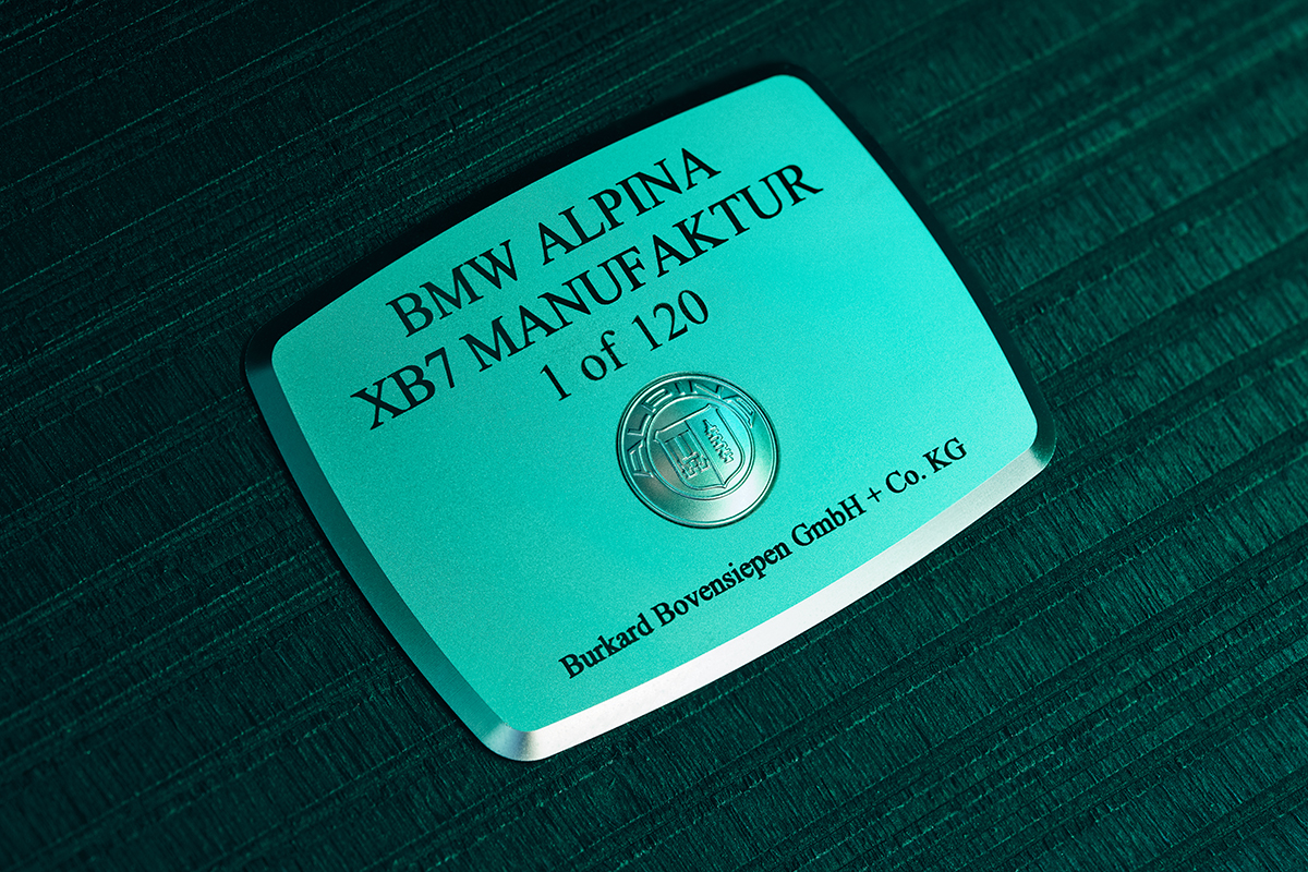 2026 BMW Alpina XB7 Manufaktur
