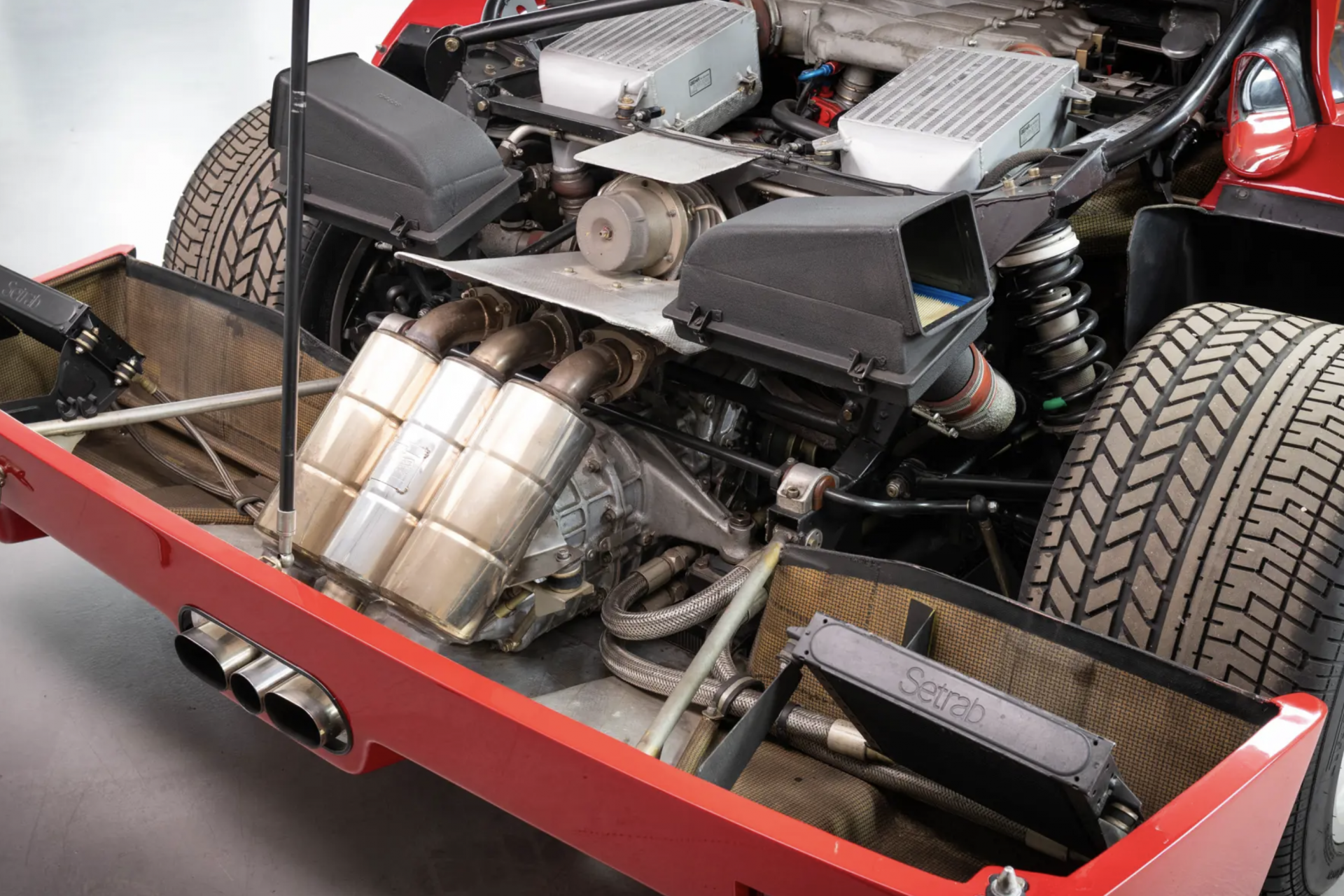 1990 Ferrari F40 'Jean Sage' by Michelotto (picture Ashley Border for RM Sotheby's)