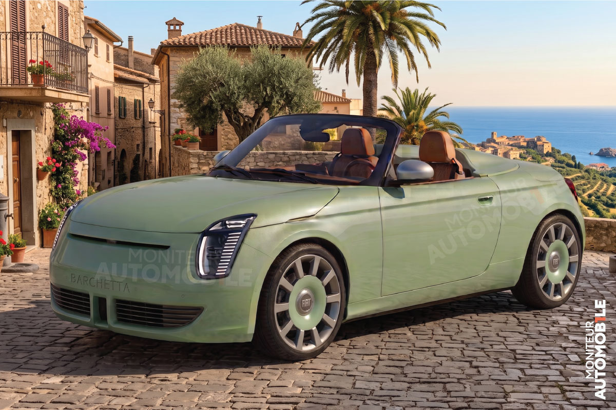 2027 FIAT Barchetta Render