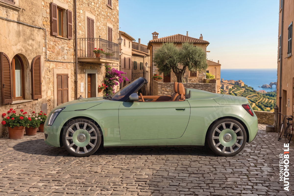 2027 FIAT Barchetta Render