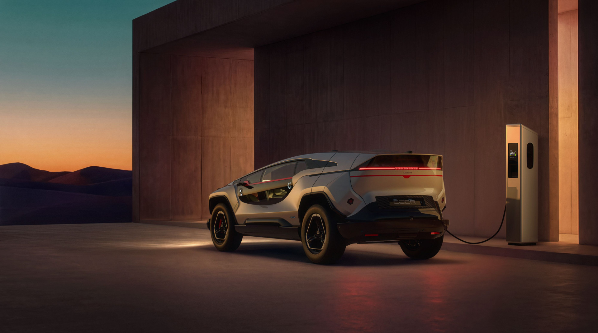 Officieel: Ceer Exobot Berline & Exobot SUV (2027) - made in Saoudi Arabia