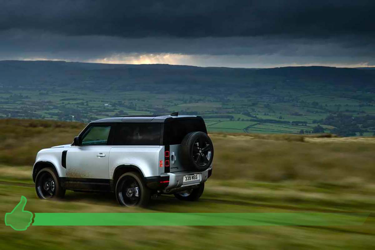Land Rover Defender 90 D200 - blogtest AutoGids