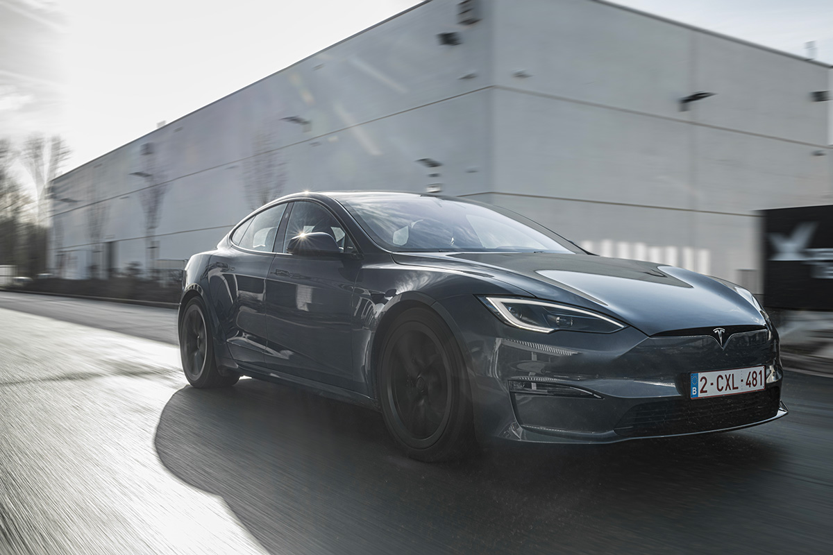 2023 Tesla Model S Plaid - Credit : Jonathan Godin