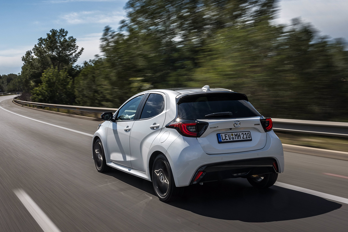 Check out the 2024 Mazda 2 Hybrid facelift