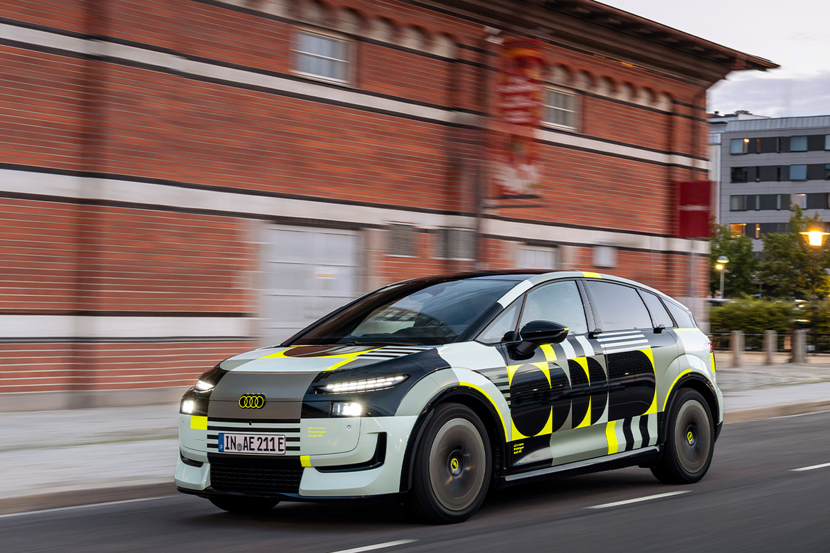Test Audi A2 e-Tron