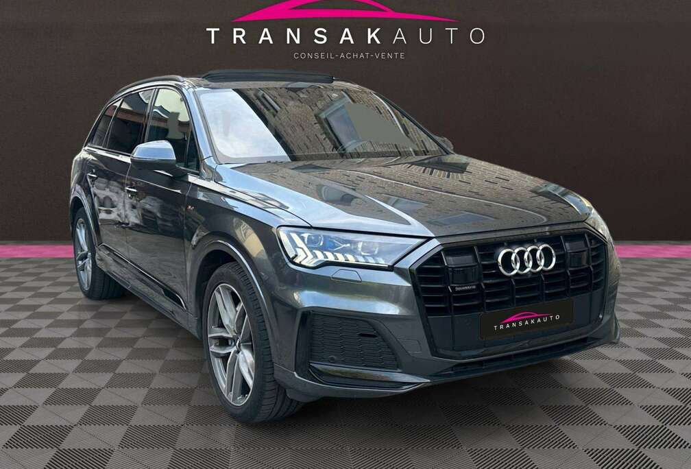 Audi Q7 45 TDi Quattro S line Tiptronic/GARANTIE 12 MOIS/CARNET FULL AUDI