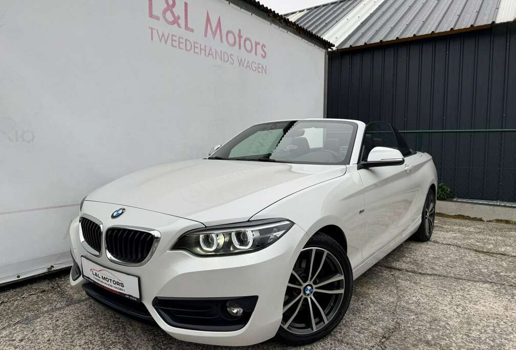 BMW Cabrio 218iA Automatique  Sportline