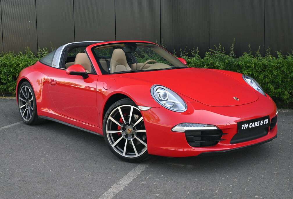 Porsche 991 Targa 4 / 62dkm / sportuitlaat, zetelver, pdk