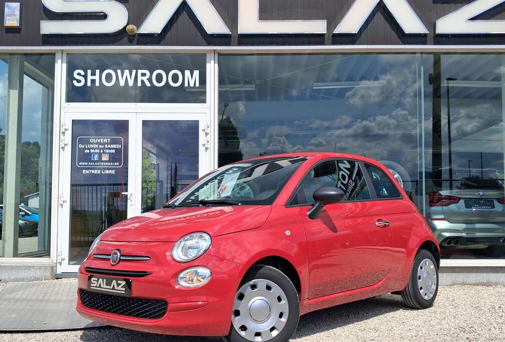 Fiat 500 1.0i HYBRID Red/40.000KMS/CLIM/SUPERBE ETAT