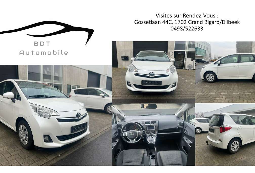 Toyota 1.33 VVT-i Boite Auto Caméra Bluethoot Attelage