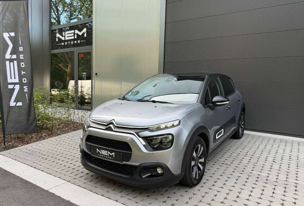 Citroen C3 1.2 Shine S Automaat,GARANTIE,NAVI,CRUISE,LIJNASSIST,DODEHOEK,CARPLAY