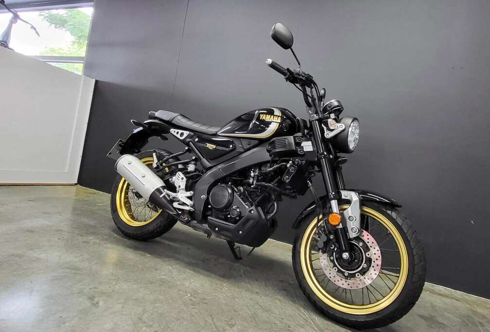 retrobike van Yamaha met stijl
