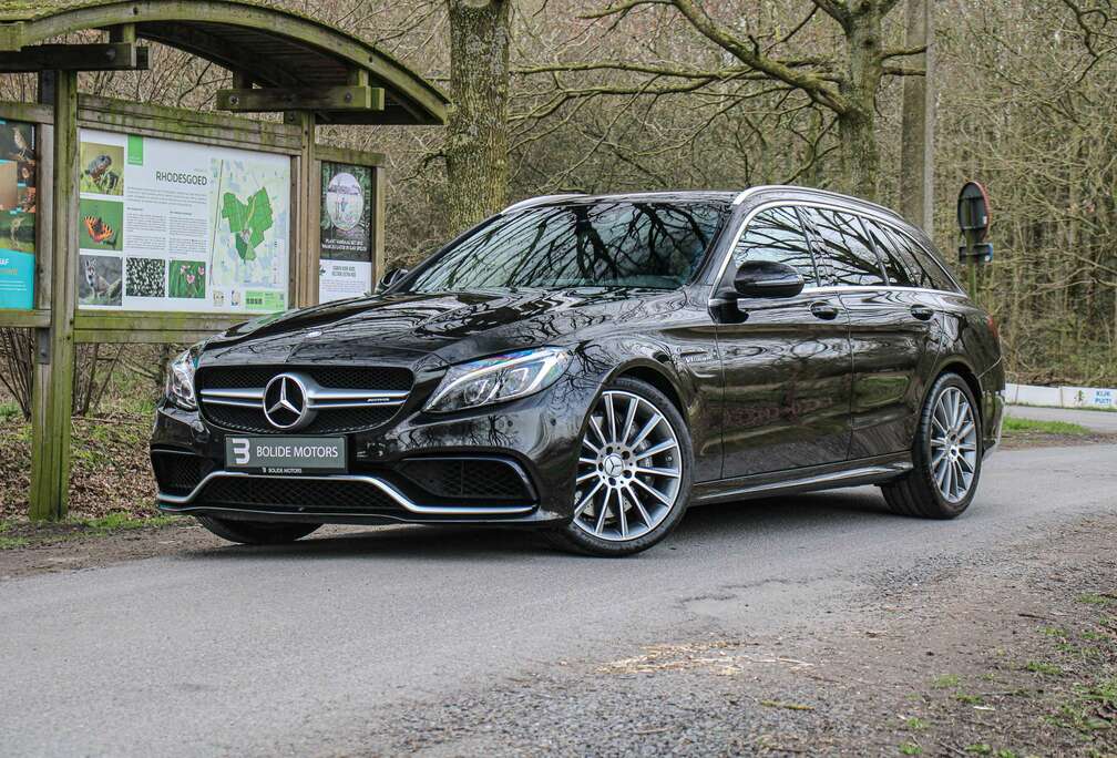 Mercedes-Benz C 63 AMG Break *Burmester *Zetelverwarming *Camera