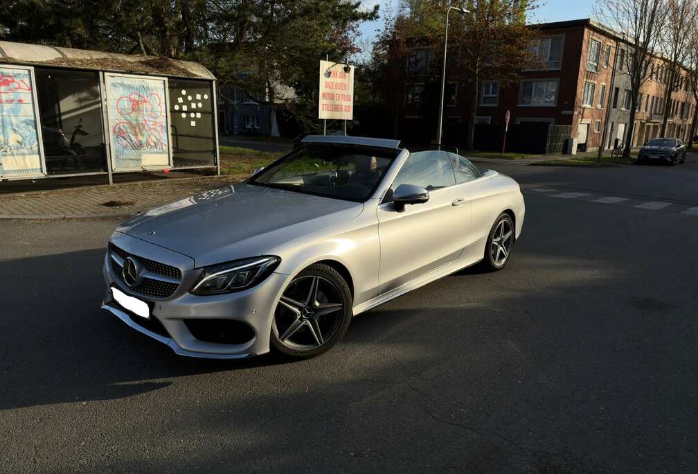 Mercedes-Benz Mercedes c220d cabrio AMG pakket full optie