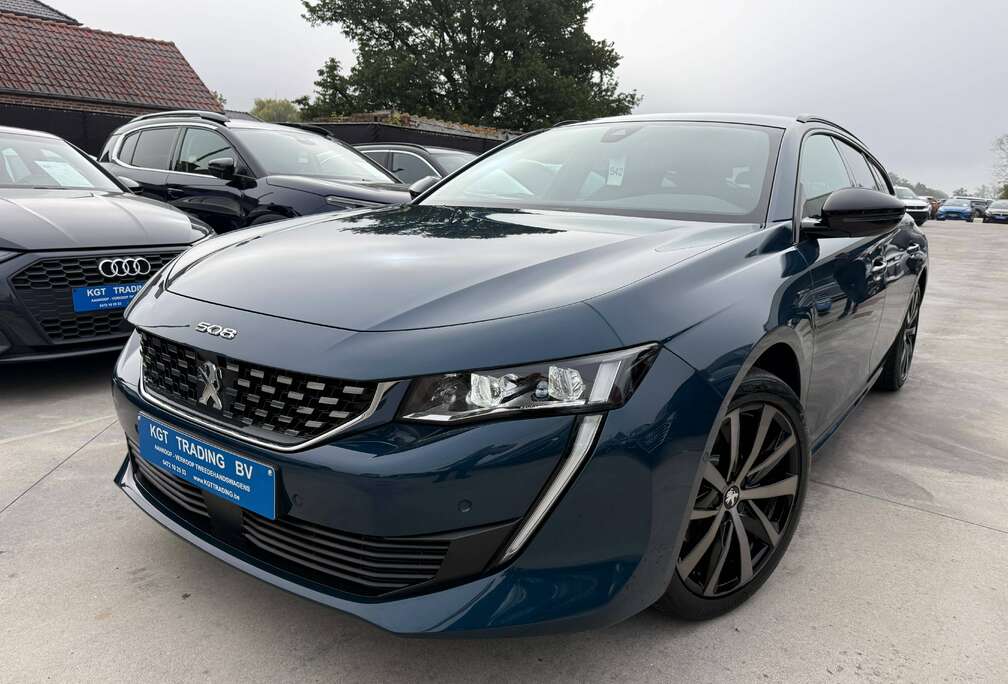 Peugeot SW 1.6i 180PK GT-LINE AUTOMAAT NAVI LEDER FULL LED CAMERA CARPLAY MASSAGE