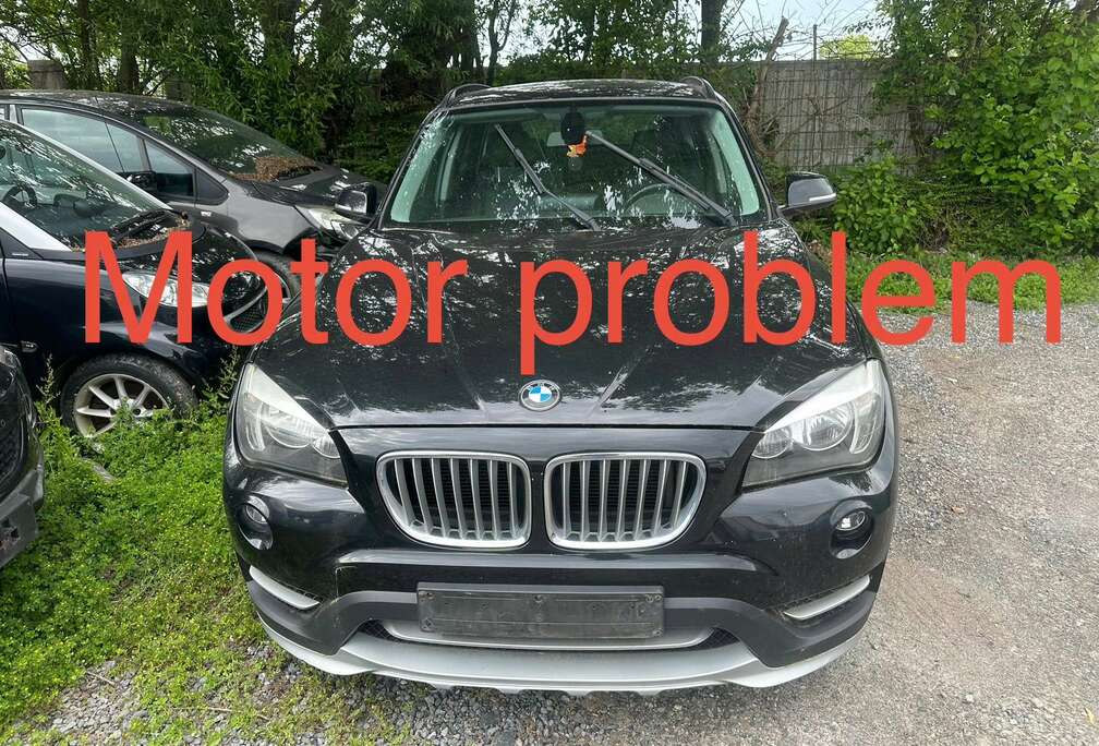 BMW X1 2.0 d sDrive18 . Motor problem