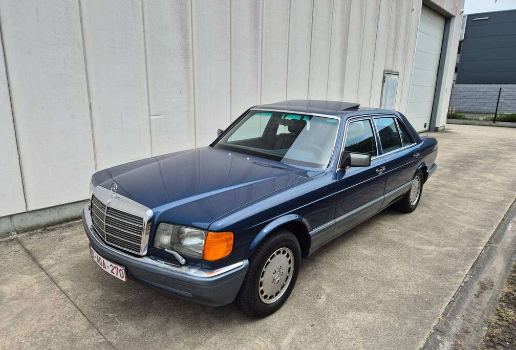 Mercedes-Benz SEL Europese auto roestvrij TOP staat