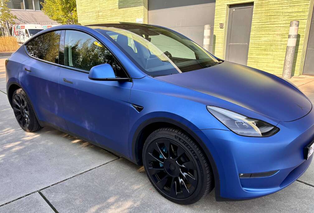 Tesla Tesla Model Y Long Range AWD | BTW | Trekhaak | Matte wrap
