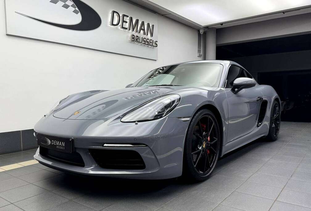 Porsche 718 Cayman S 2.5 Turbo PDK * Burmester * Pack Chrono * Valves actives *  PDLS * PASM