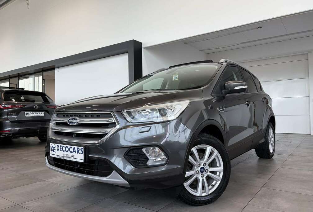 Ford Panoramisch dak / Zetel & stuurverwarming / Appel Carplay - Android Auto / Camera / Navi /