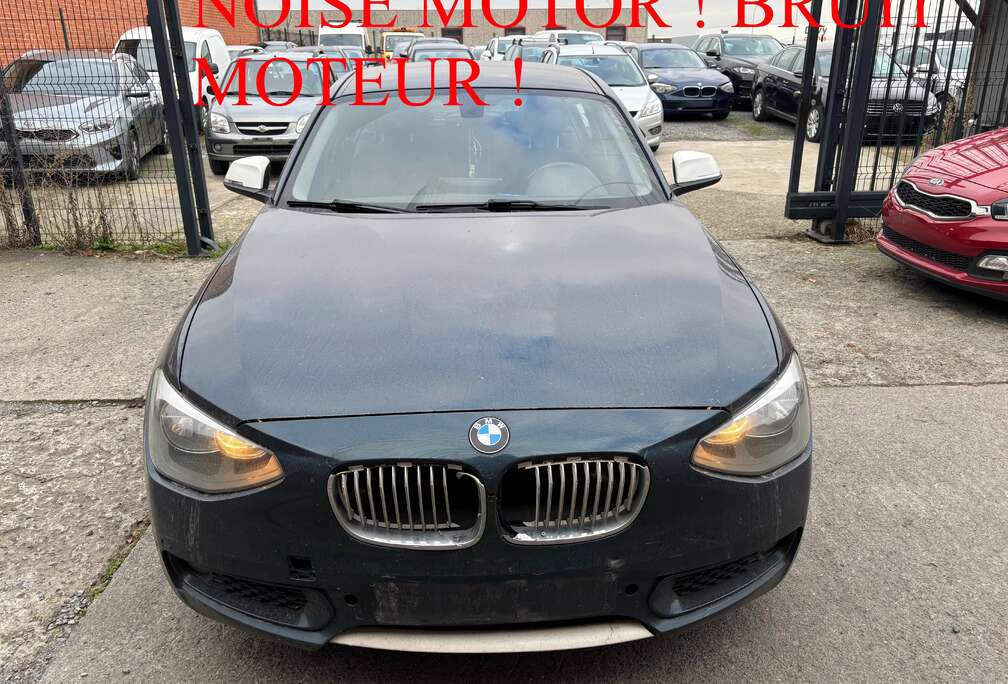 BMW 116 d sport noise motor bruit moteur