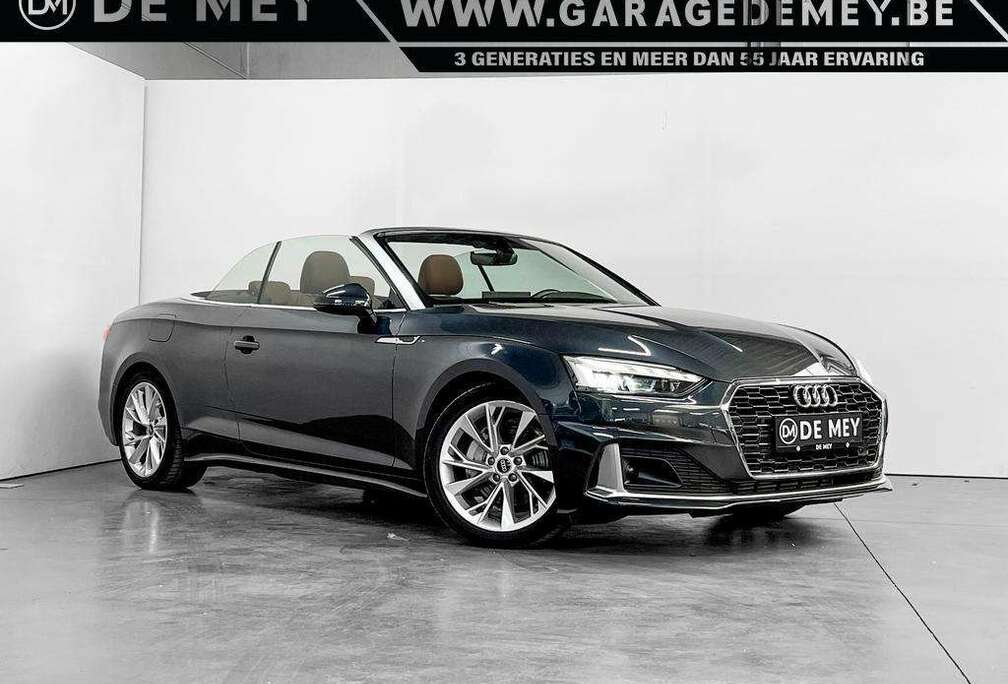 Audi Cabriolet 40TFSI S-TRONIC 204pk / Carplay / Camera / Leder / Nekverwarming / ACC