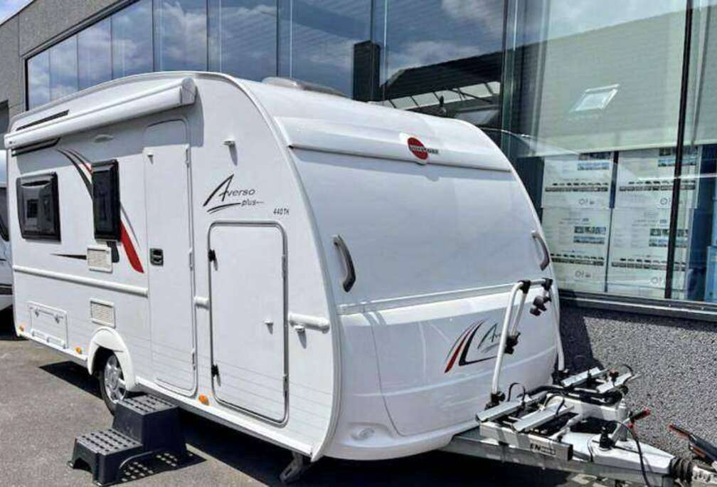 Caravans-Wohnm Caravane Bürstner Averso+ 440TK clim\', lit superposé, moover