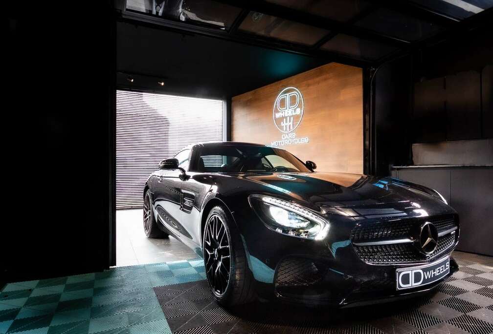 Mercedes-Benz Mercedes-AMG GT 4.0 V8 Bi-Turbo – 462 ch – 33.000 km – Belge – Toit ouvrant