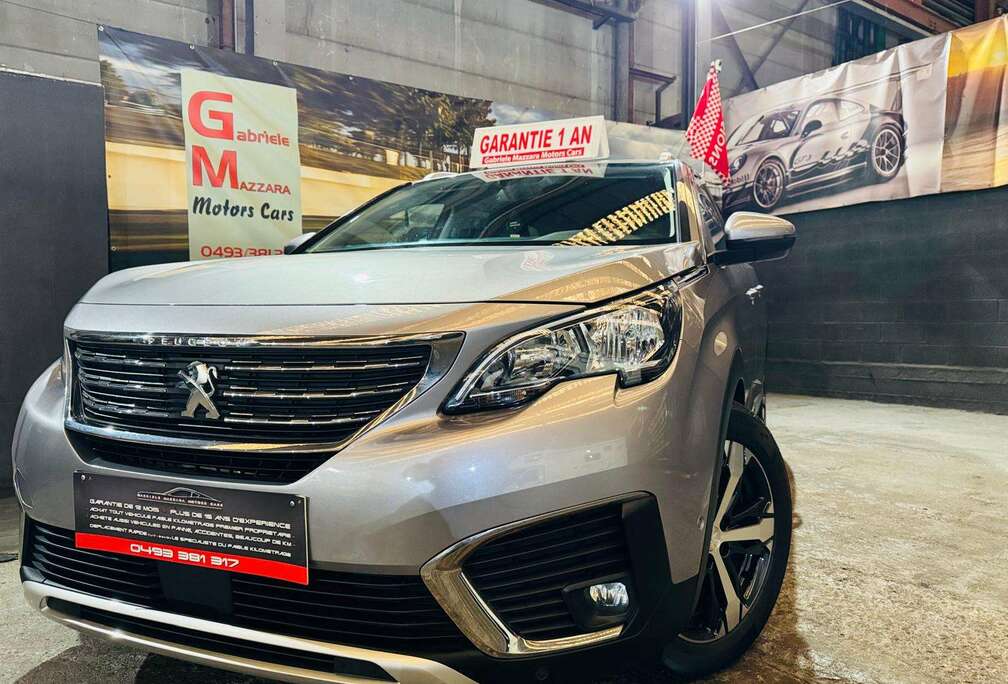 Peugeot 5008 1.5 BlueHDi Allure 7Places Cuir GPS Caméra Xénon LED CarPlay