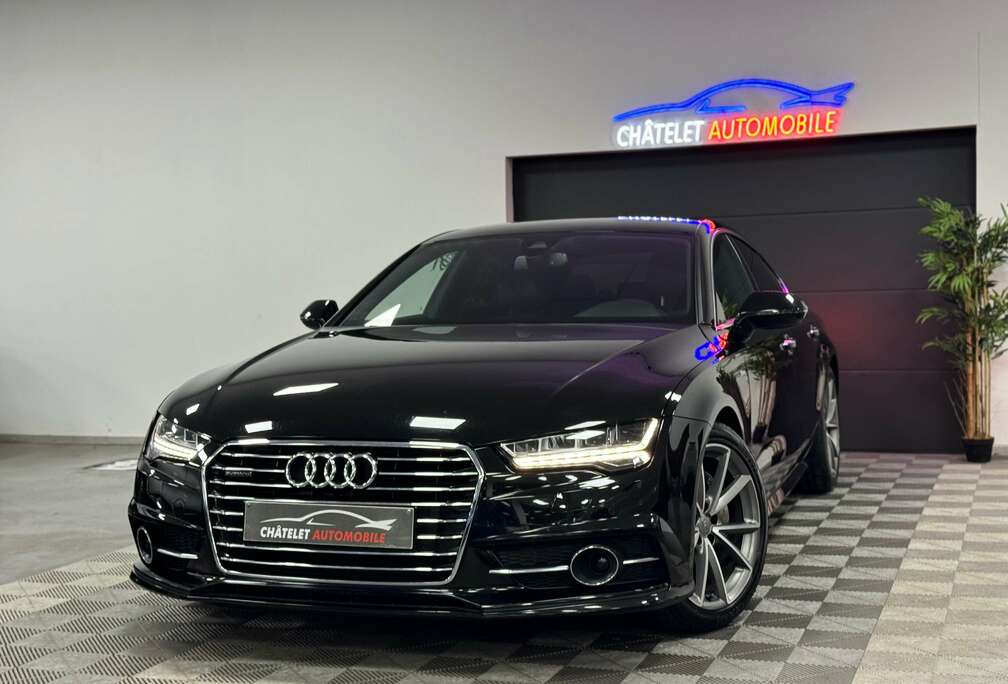 Audi A7 3.0 TDi V6 Quattro état neuf Full Black