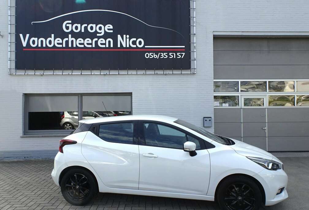 Nissan 1.0i 5d. APPLE CARPLAY,AIRCO,CRUISE,BLUETH,ALU 16\
