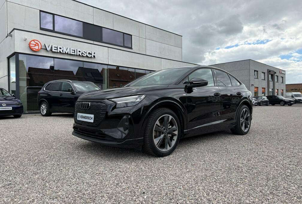 Audi *SPORTBACK*Q4 e-Tron 82 kWh 45 Quattro Corporate S*S-LINE*TREKHAAK*MATRIX-LED*SPORTZETELS*SHADOW-LINE*