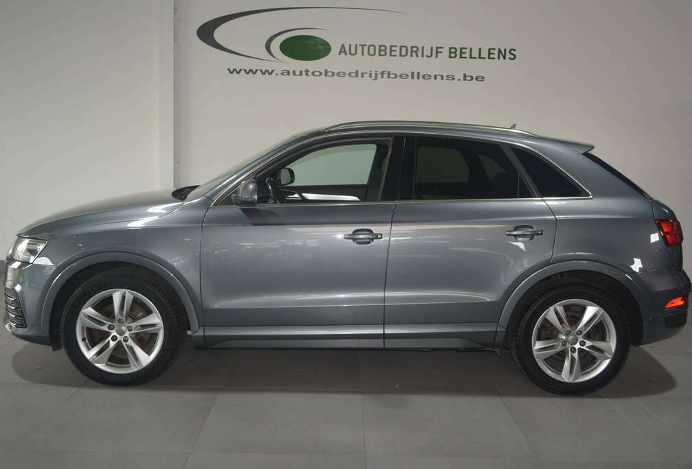 Audi Q3 2.0 TFSI Quattro S-LINE / S tronic / NAVI + CAMERA / LEDER / SPORTZETELS
