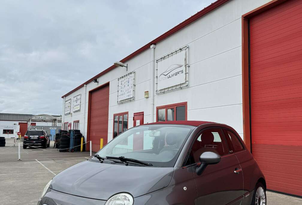 Fiat 2010 1.2i 124000km airco/usb/halfleder