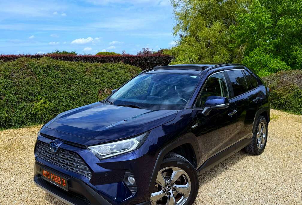 Toyota RAV4 Hybrid HEV 2.5i Premium CVT FULL OPTIONS PANORAMIQUE GPS CAMERA 360 CUIR JANTES 18\' GARANTIE TOTYOTA