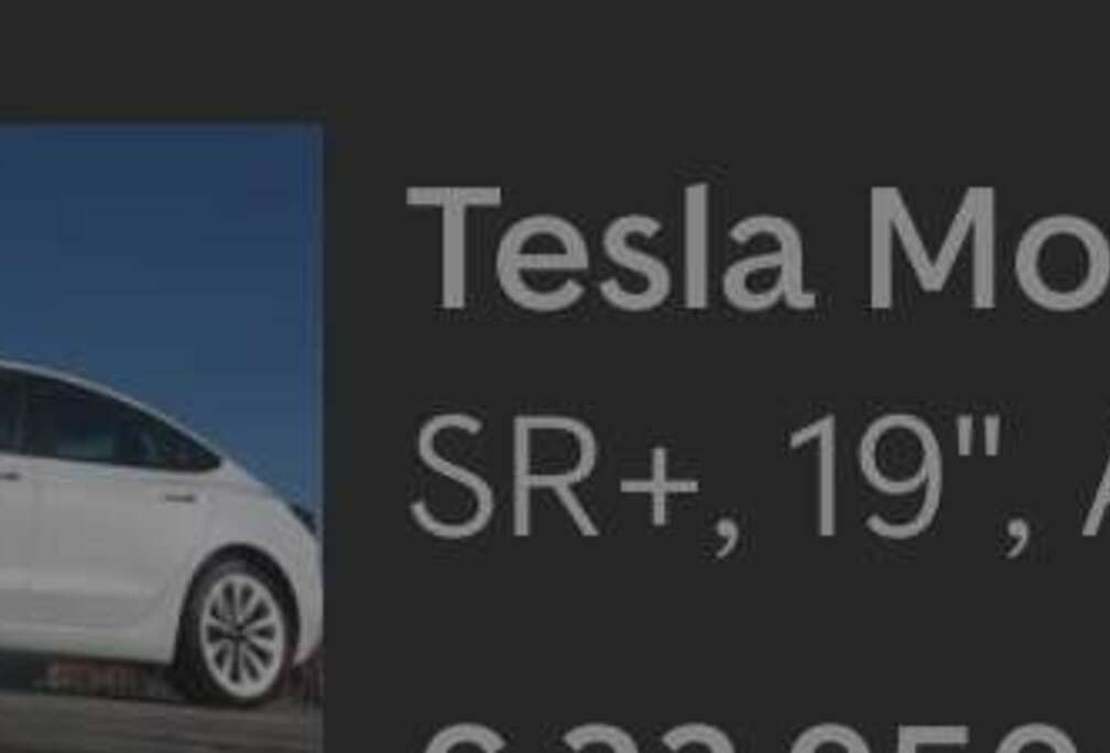 Tesla Standard Reichweite Plus Hinterradantrieb