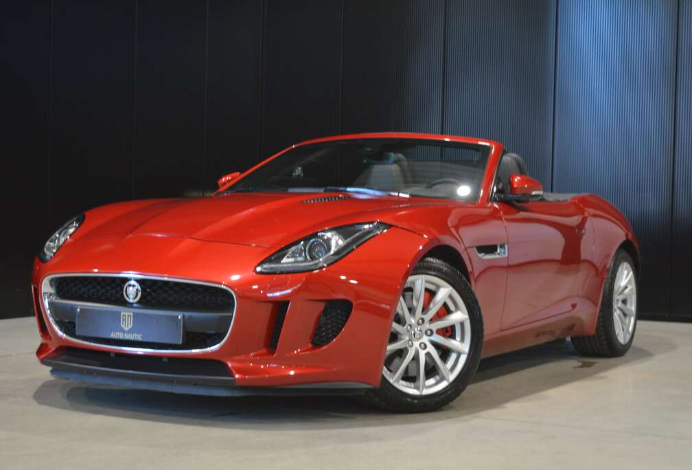 Jaguar Cabrio 3.0 V6 1 HAND - 39.000 km - Italian racing red