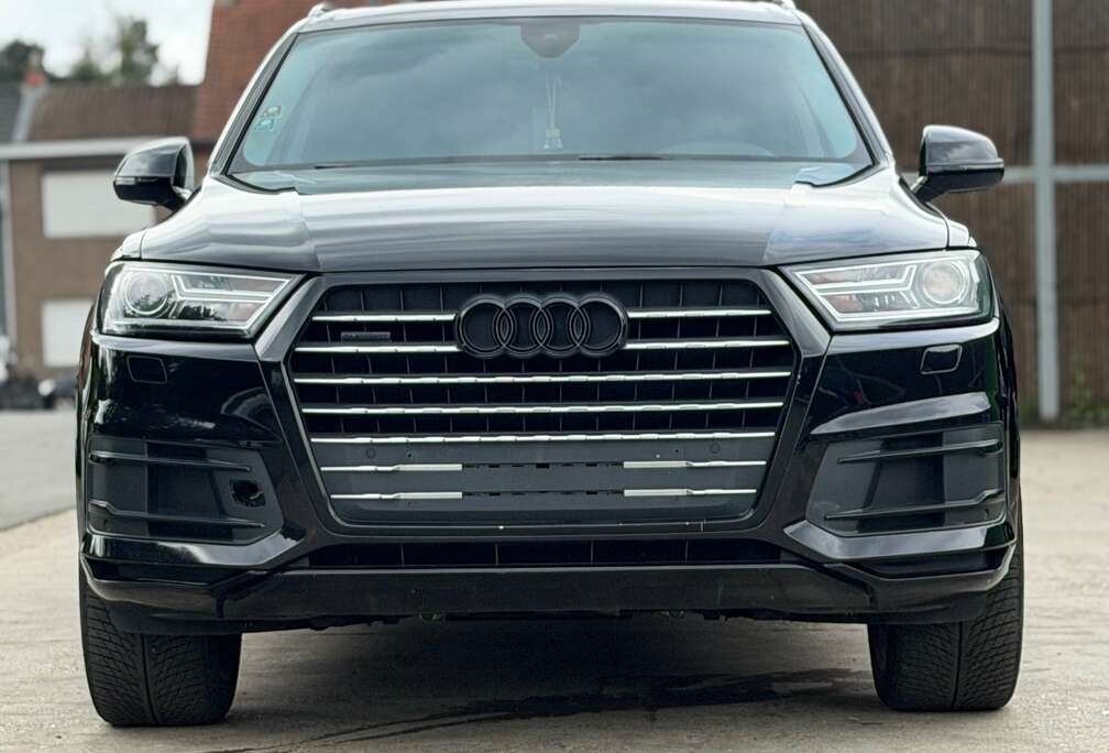 Audi Q7 3.0 TDi V6 ultra Quattro-7pl-S line-Full option