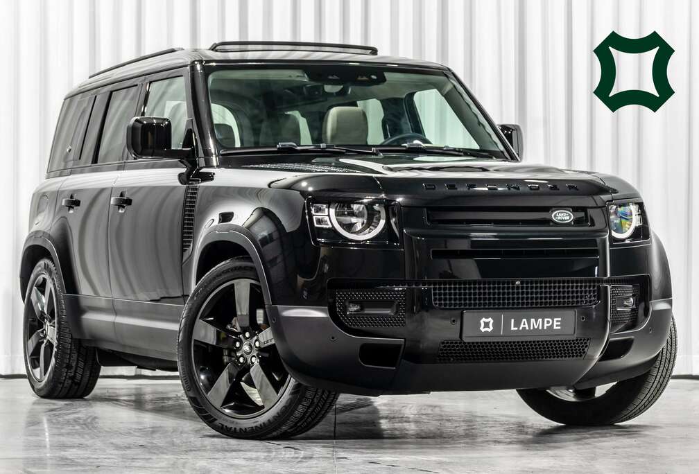 Land Rover 110 D250 S Black Pack Panodak Luchtvering 22-Inch