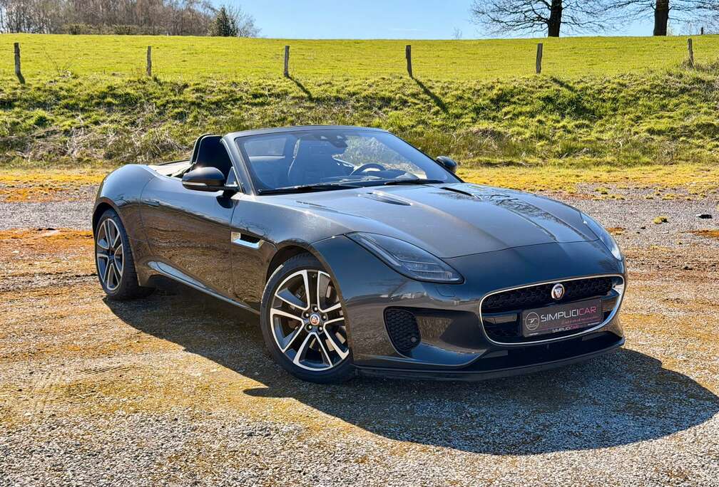Jaguar F-Type Cabriolet 2.0 i4-CUIR-ECHAPPEMENT SPORT-LANE ASS