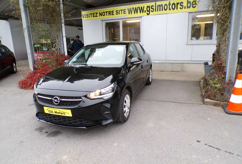 Opel 1.2i 75cv Noire 02/20 Airco Capteurs Bluetooth GPS