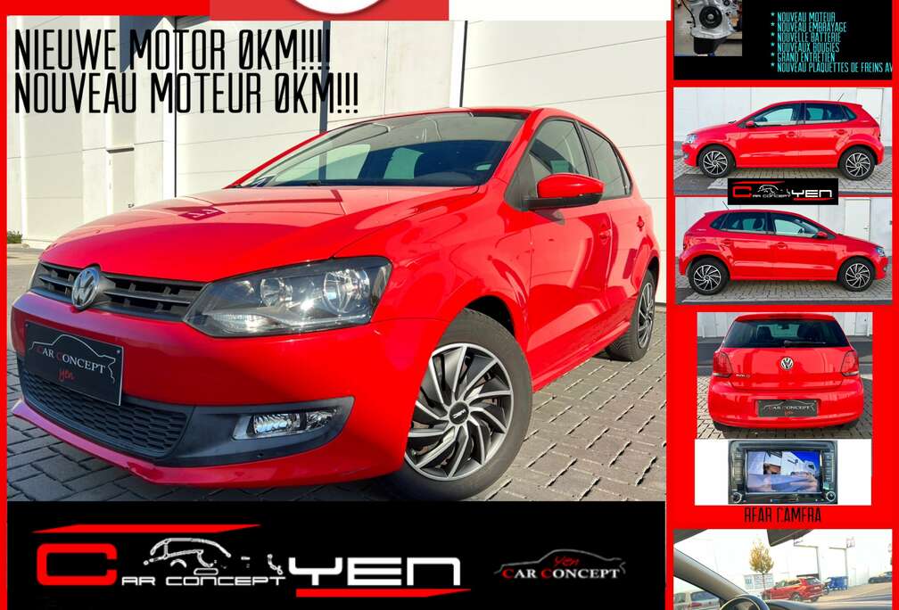 Volkswagen 1.2 i TEAM*Nieuwe MOTOR 0 KM*Carplay*Navi*Airco*