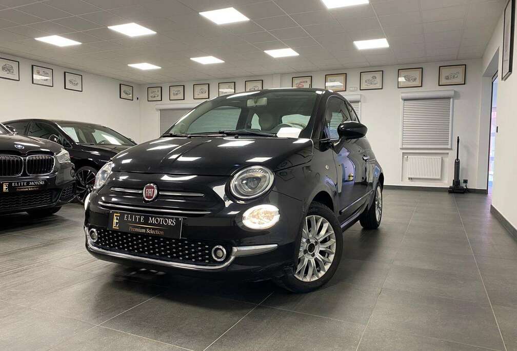 Fiat 500 1.2i Pop CARNET COMPLET / BONNE ETAT/ NAVIGATION / TOIT PANO / FULL OPTION