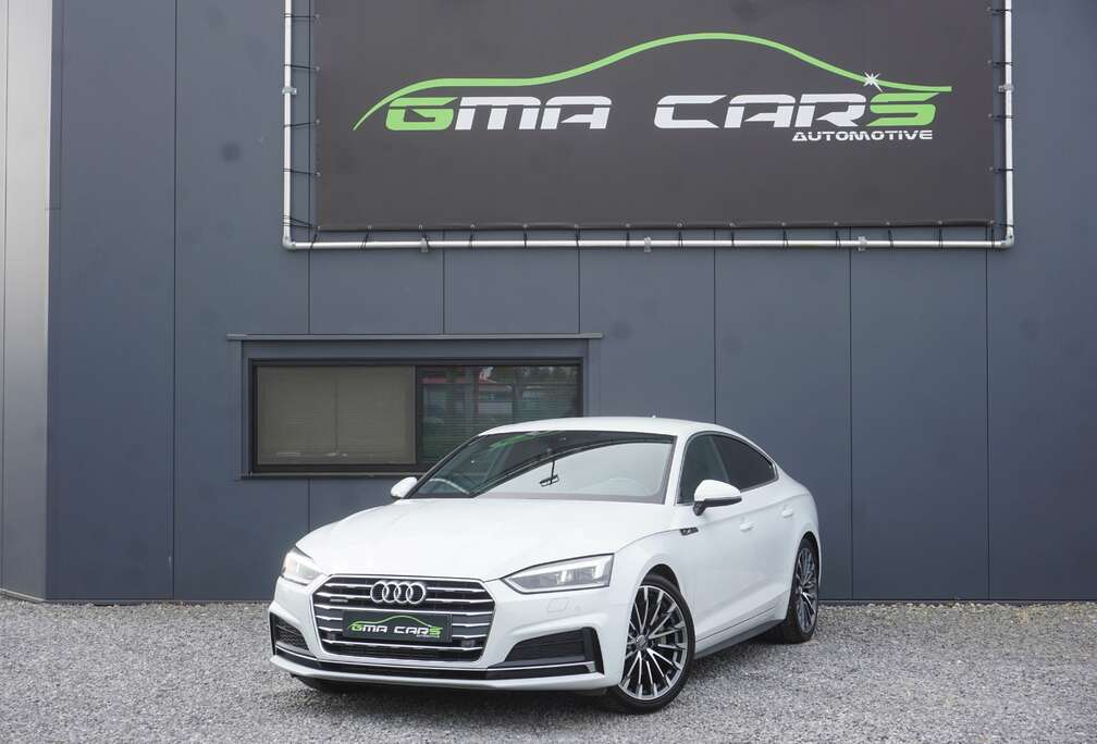 Audi A5 Sportback 2.0 TFSI Quattro S-Line-Navi-CruiseC-Keyless-Garantie