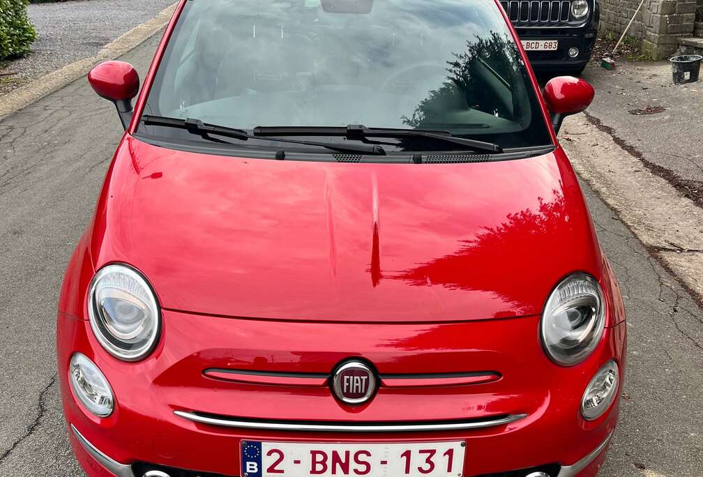 Fiat 500C 1.0i MHEV Red