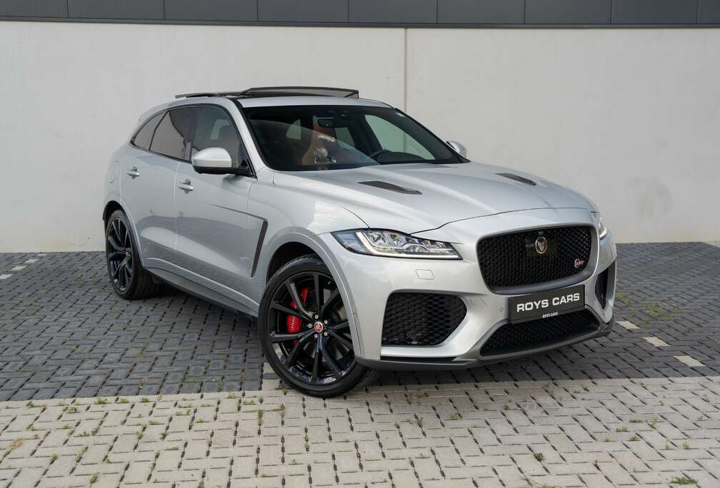 Jaguar F-Pace SVR 5.0 V8 AWD LICHTE VRACHT/DEALER SERVICED/PRE OPF/1ST BE OWNER