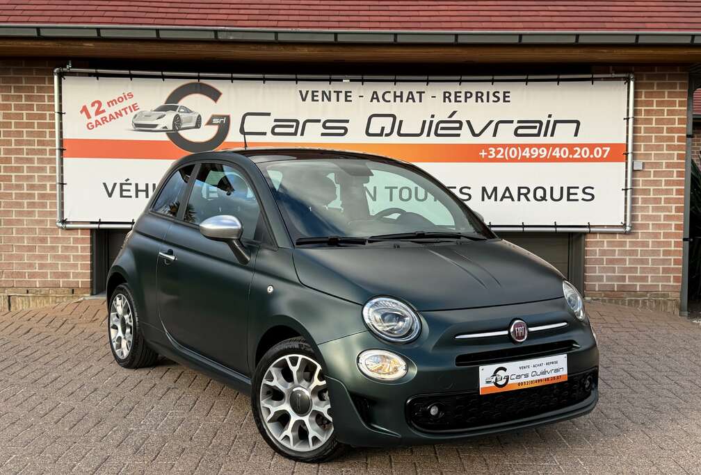 Fiat 1.2i Sport VERT MAT /FULL OPT./TOIT P./G.1AN