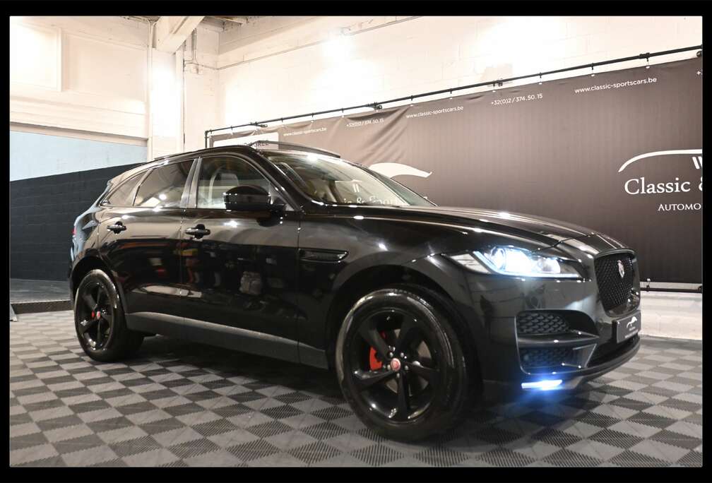 Jaguar 2.0 D AWD R-SPORT / EURO 6b / CAMERA / PANO