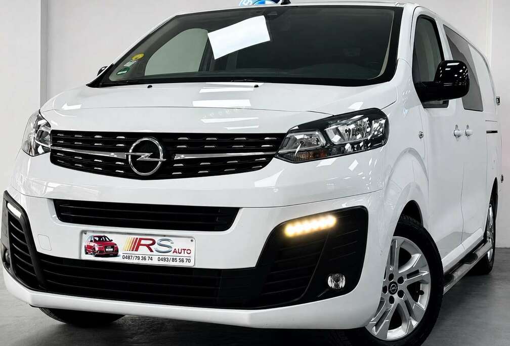 Opel L3 H1 -2.0 DIESEL 144 CH - 6 PLACES DOUBLE CABINE - GARANTIE 12 MOIS - GPS - CAMERA -2 PORTES LATERALES -ATTACHE REMORQUE