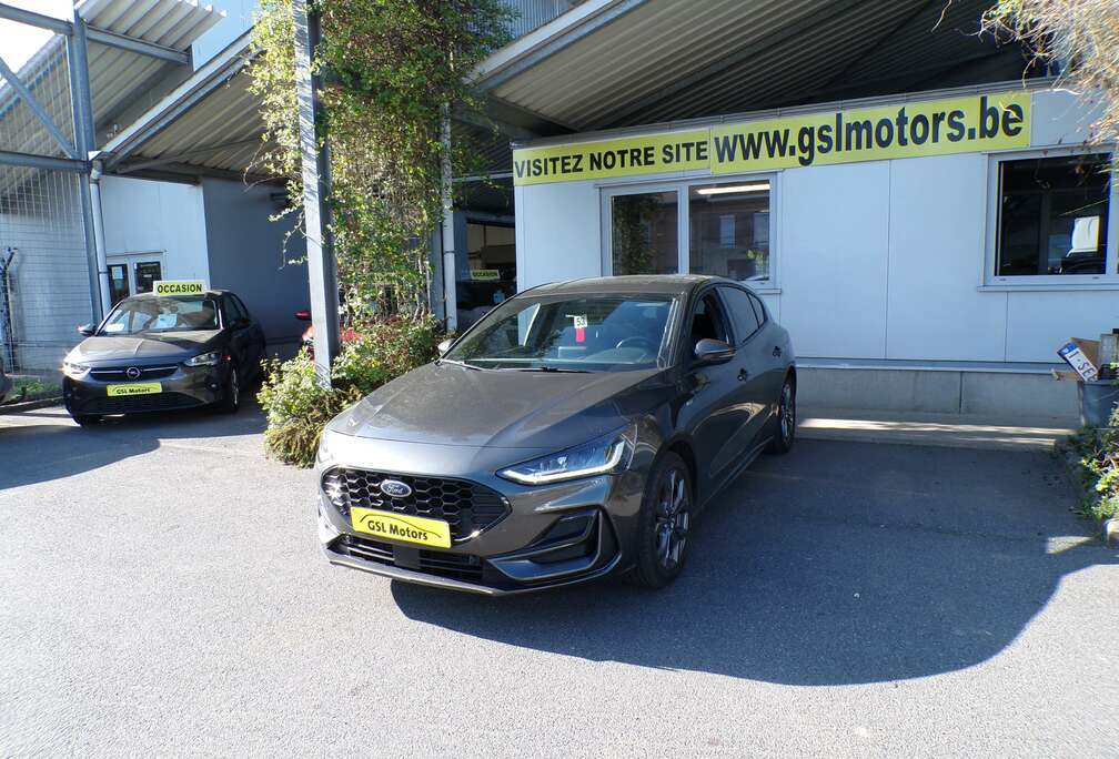 Ford 1.0 125cv MHEV gris 10/22 43379km Airco Camera USB